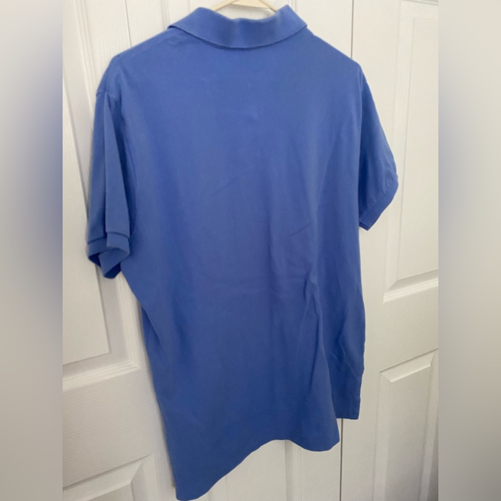 Men’s large blue Polo Ralph Lauren collared shirt - Picture 2 of 3